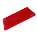 Glazelock 1/8", 2" x 4" Plastic Flat Plate Shims Red 600pc/box (50 sheets of 12) FS02